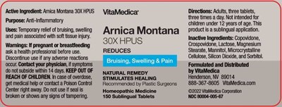 Arnica Montana 30x Hpus (Gavm0001 Arnica Montana 30x Hpus 2 2 22)